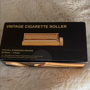 Vintage Gold Cigarette Roller